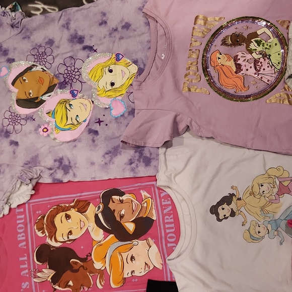 Bundle Lot Of Disney Princesses T-Shirts Tee Shirts T Shirts - Picture 5 of 6